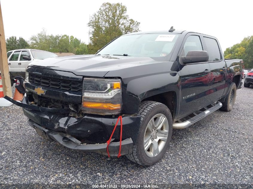 2018 Chevrolet Silverado 1500 Custom VIN: 3GCUKPEC2JG148607 Lot: 40412122