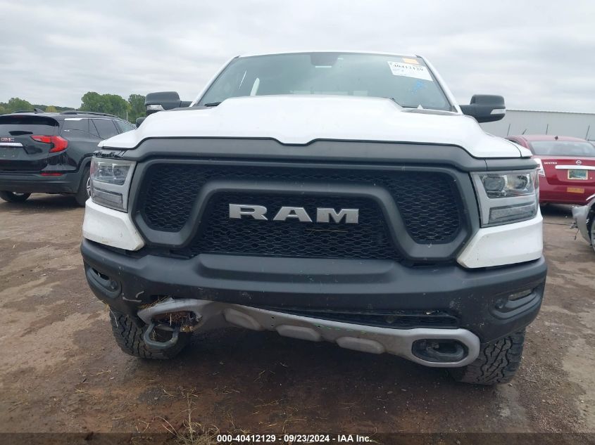 1C6SRFET4KN749580 2019 Ram 1500 Rebel Quad Cab 4X4 6'4 Box