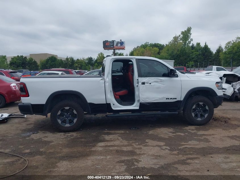 1C6SRFET4KN749580 2019 Ram 1500 Rebel Quad Cab 4X4 6'4 Box