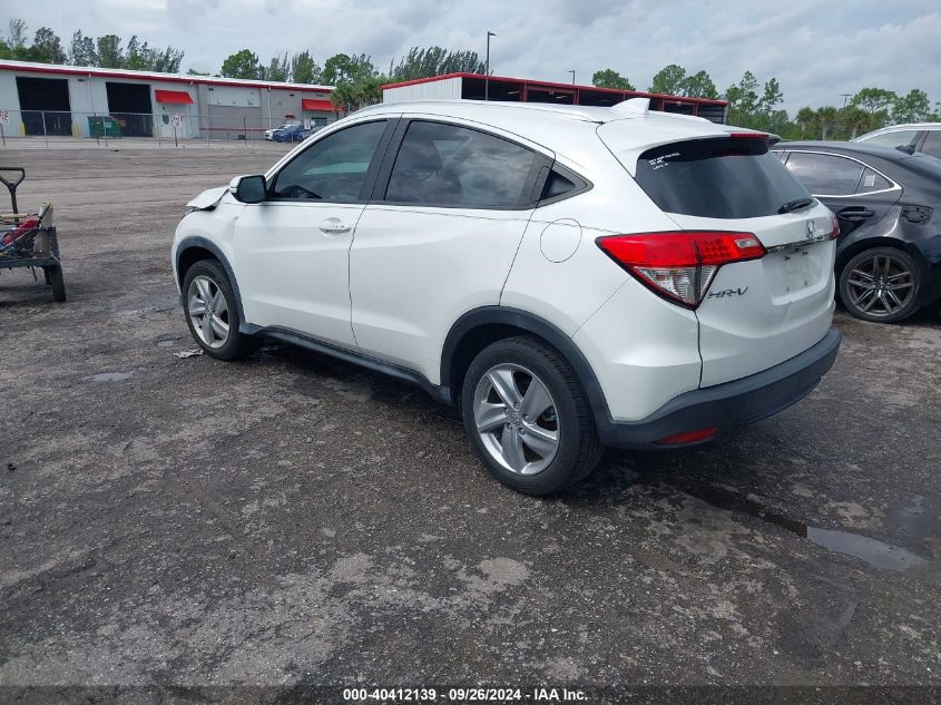 VIN 3CZRU5H70KM718412 2019 Honda HR-V, Ex-L no.3