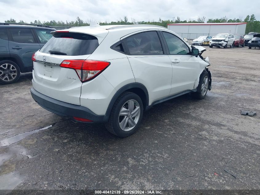 VIN 3CZRU5H70KM718412 2019 Honda HR-V, Ex-L no.4