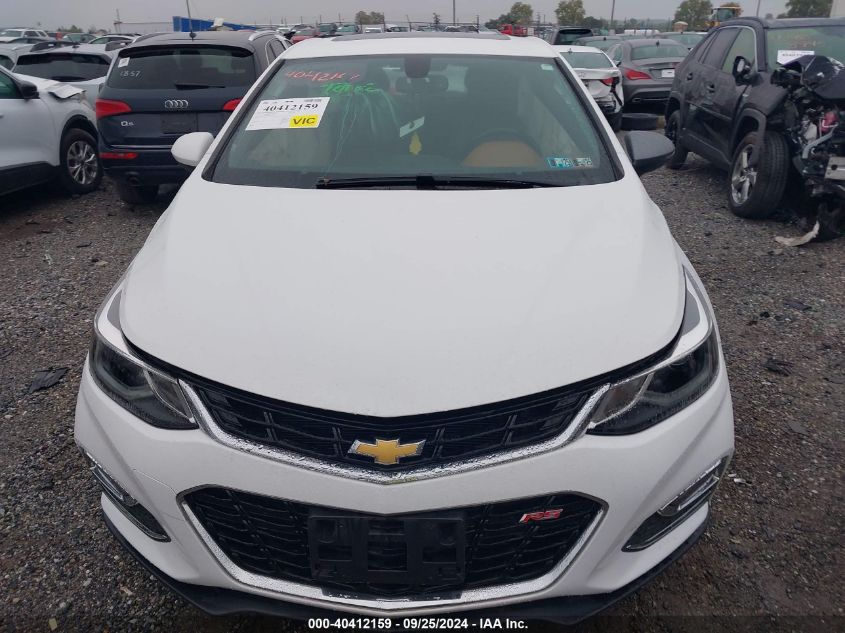 2017 Chevrolet Cruze Premier Auto VIN: 3G1BF6SM0HS518598 Lot: 40412159