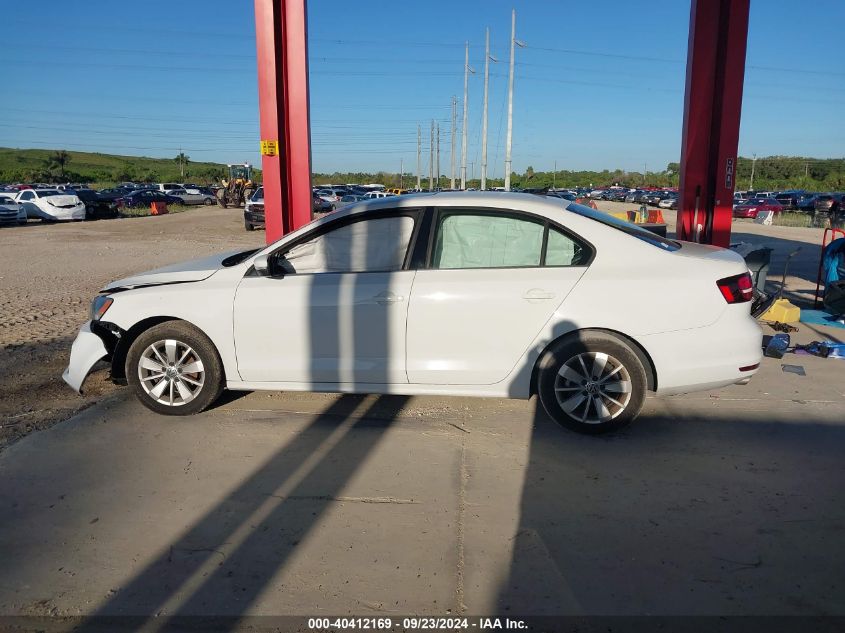 2016 Volkswagen Jetta 1.4T Se VIN: 3VWD67AJ3GM261790 Lot: 40412169