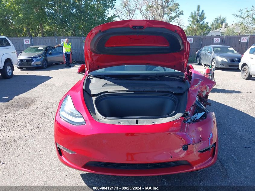 2021 Tesla Model Y Long Range Dual Motor All-Wheel Drive VIN: 5YJYGDEE2MF285429 Lot: 40412173