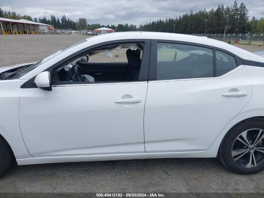 2021 Nissan Sentra Sv Xtronic Cvt VIN: 3N1AB8CV4MY223113 Lot: 40412182