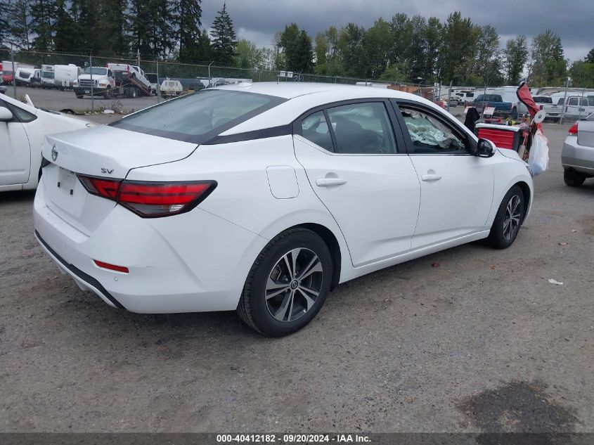 2021 Nissan Sentra Sv Xtronic Cvt VIN: 3N1AB8CV4MY223113 Lot: 40412182