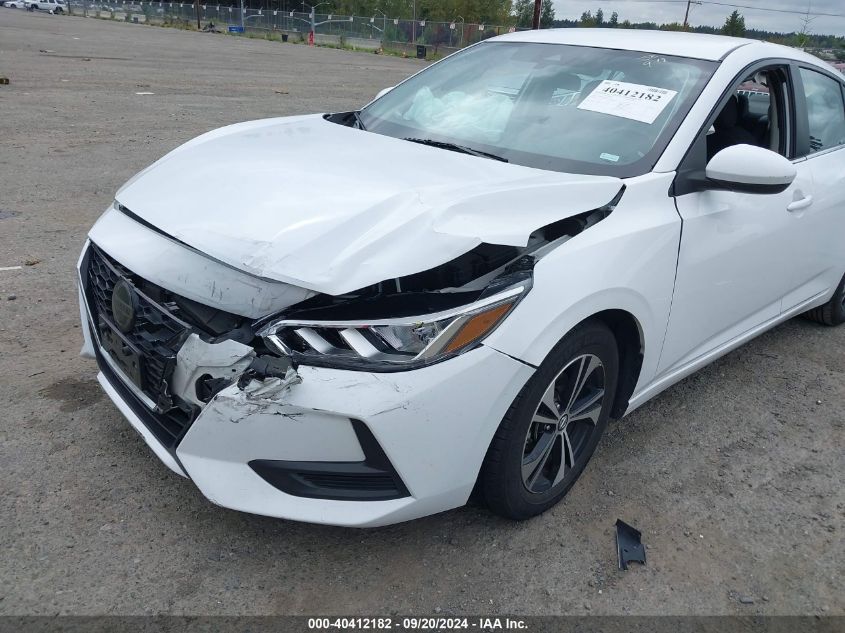 2021 Nissan Sentra Sv Xtronic Cvt VIN: 3N1AB8CV4MY223113 Lot: 40412182