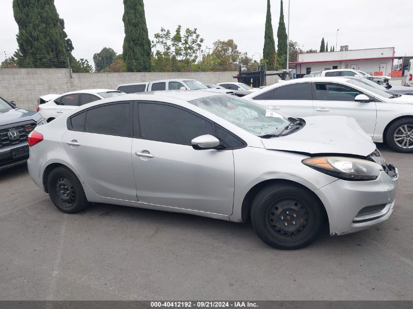 2015 Kia Forte Lx VIN: KNAFK4A65F5399415 Lot: 40412192