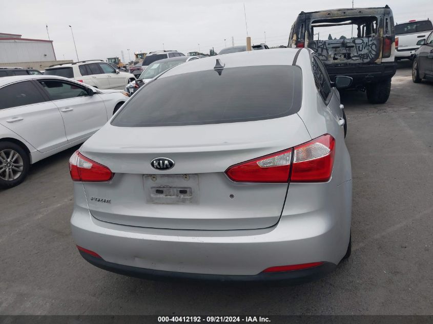 2015 Kia Forte Lx VIN: KNAFK4A65F5399415 Lot: 40412192