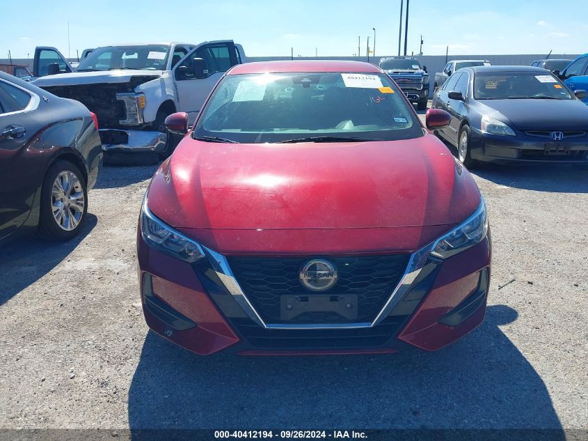 2020 Nissan Sentra Sv VIN: 3N1AB8CV8LY288173 Lot: 40412194