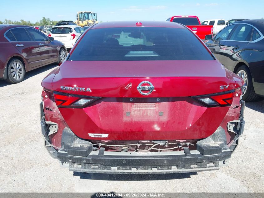 2020 Nissan Sentra Sv VIN: 3N1AB8CV8LY288173 Lot: 40412194