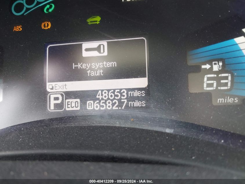 1N4BZ0CP1HC300430 2017 Nissan Leaf Sv