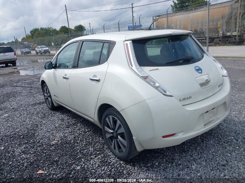 VIN 1N4BZ0CP1HC300430 2017 Nissan Leaf, SV no.3