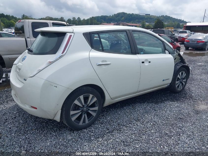 VIN 1N4BZ0CP1HC300430 2017 Nissan Leaf, SV no.4