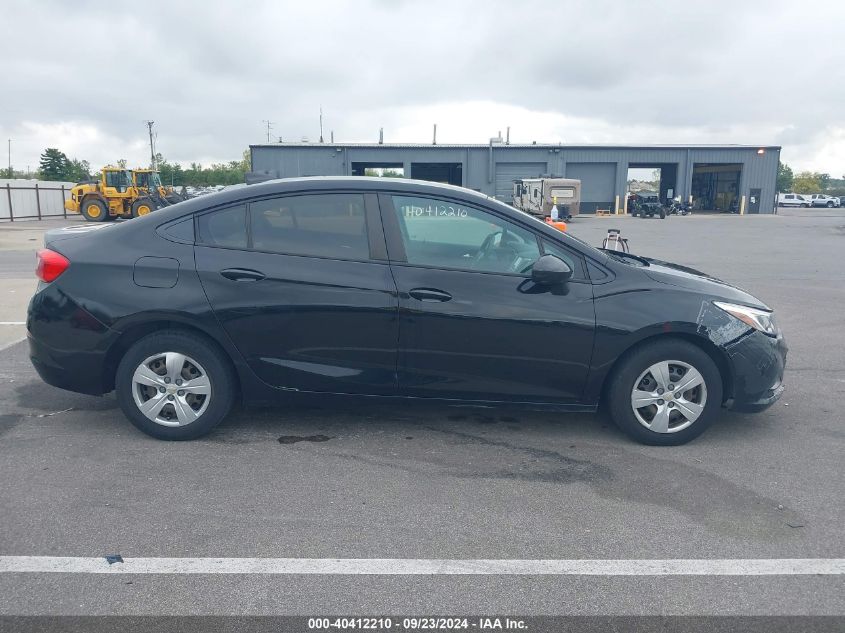 2017 Chevrolet Cruze Ls VIN: 1G1BC5SM9H7276623 Lot: 40412210