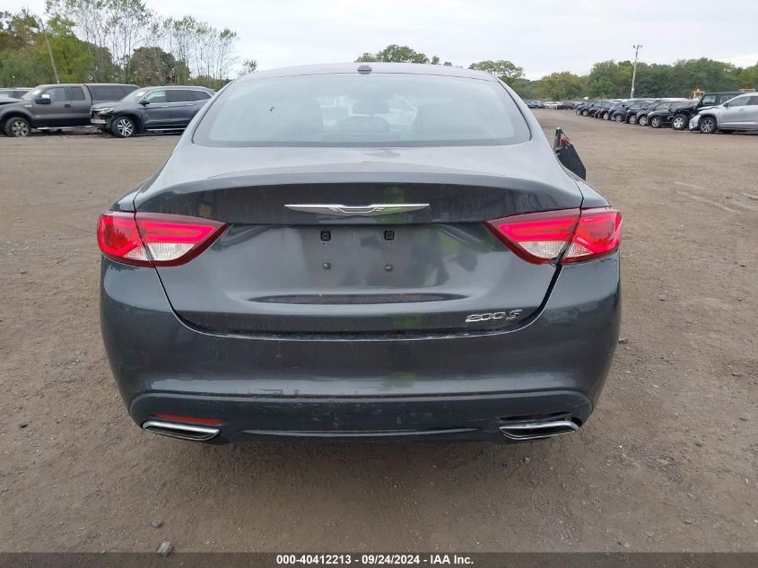 2015 Chrysler 200 S VIN: 1C3CCCBG6FN517903 Lot: 40412213