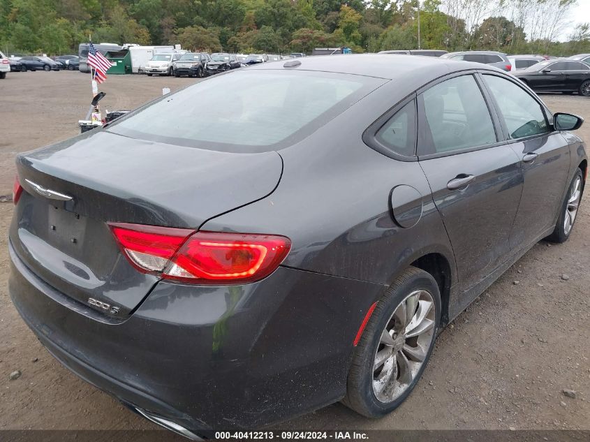 2015 Chrysler 200 S VIN: 1C3CCCBG6FN517903 Lot: 40412213