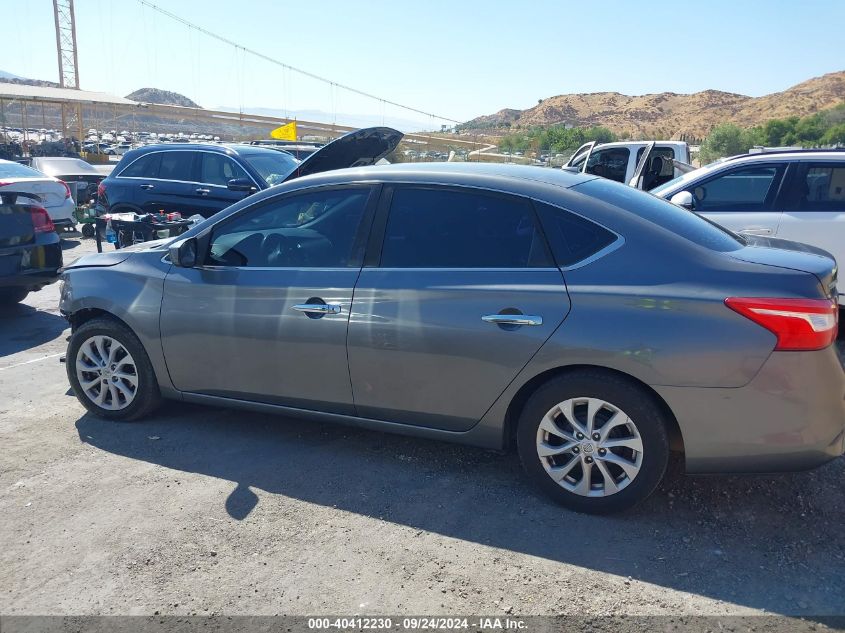 2018 Nissan Sentra Sv VIN: 3N1AB7AP4JL626600 Lot: 40412230