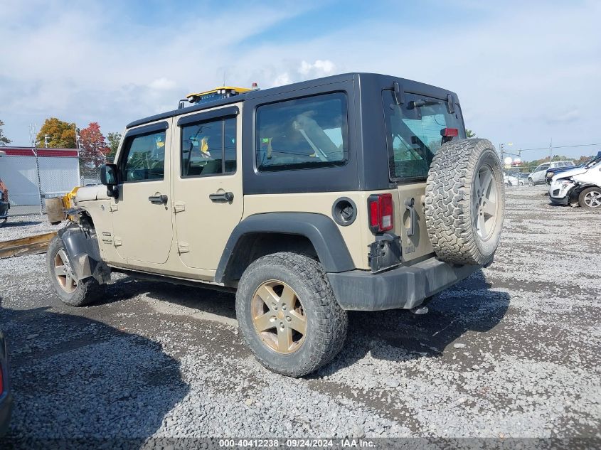 2017 Jeep Wrangler Unlimited Sport VIN: 1C4BJWKG8HL635514 Lot: 40412238