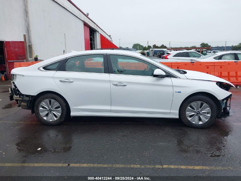 KMHE24L3XKA087640 2019 Hyundai Sonata Hybrid Se