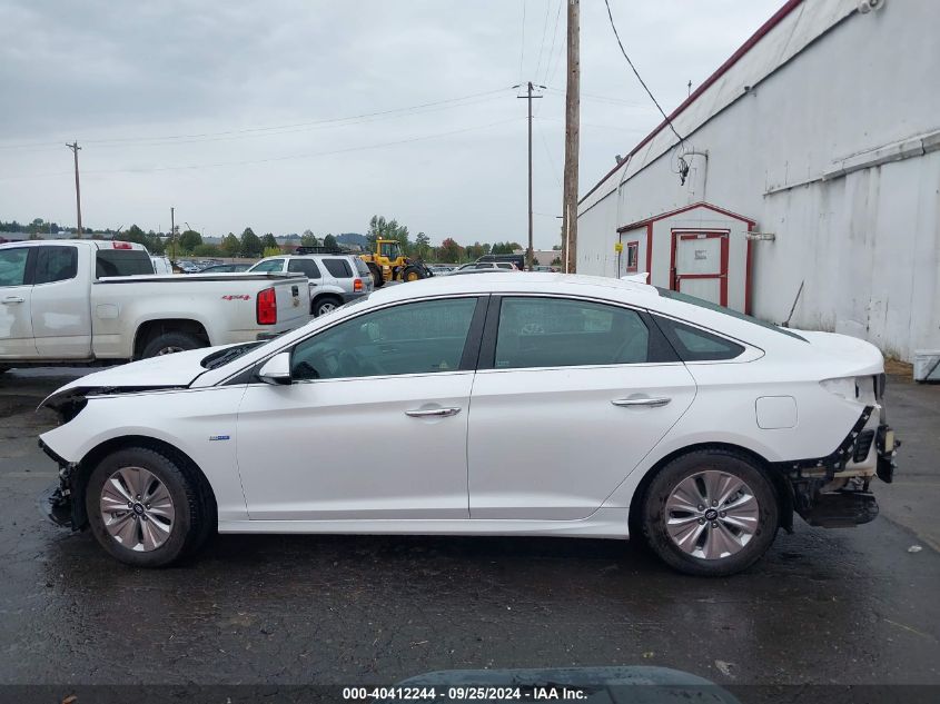 KMHE24L3XKA087640 2019 Hyundai Sonata Hybrid Se