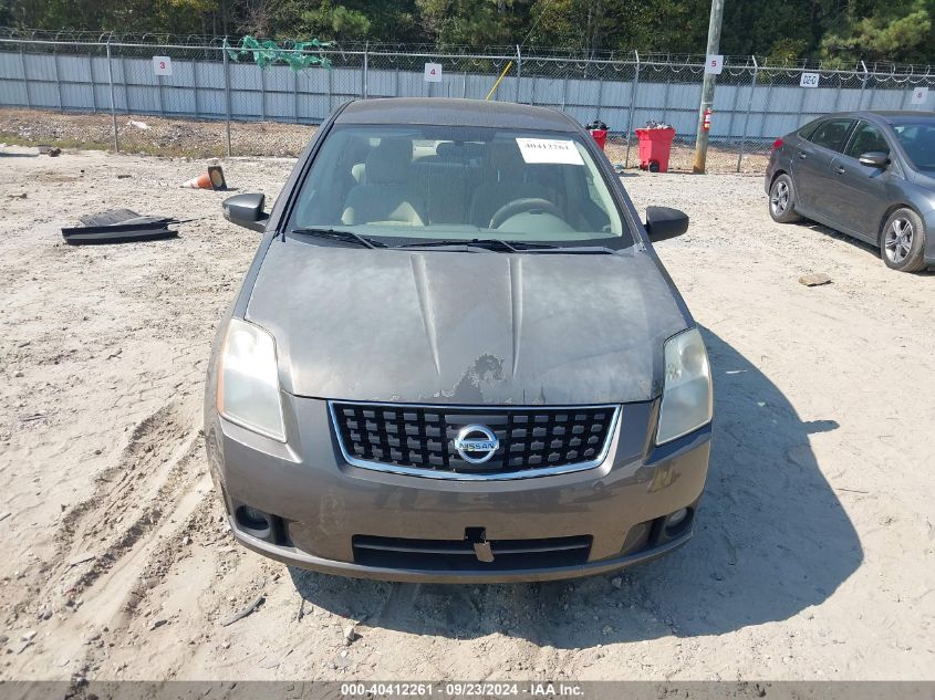 3N1AB61E18L648203 2008 Nissan Sentra 2.0S