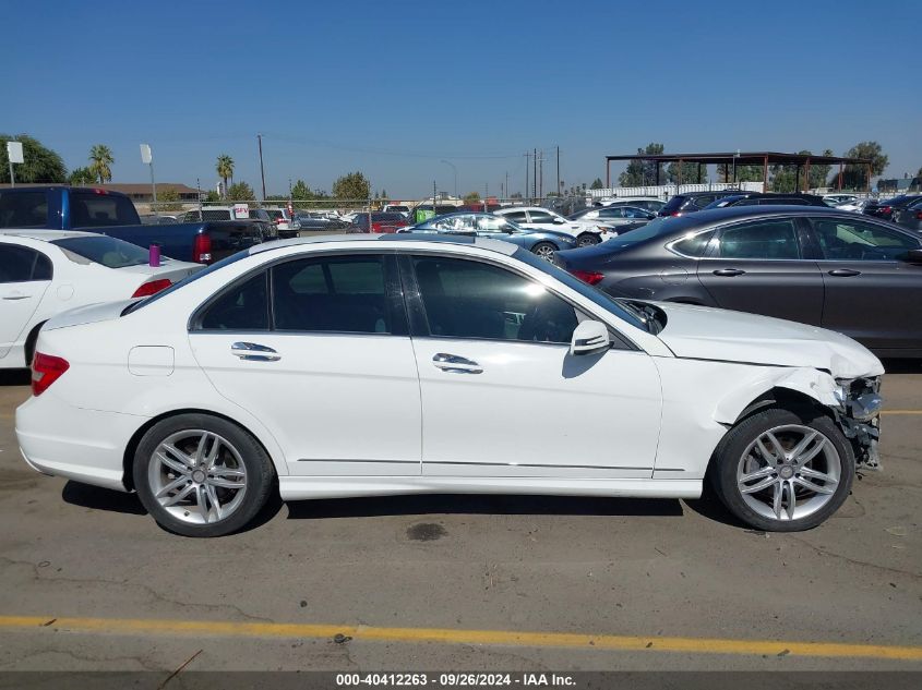 2014 Mercedes-Benz C 250 Luxury/Sport VIN: WDDGF4HB0EA949789 Lot: 40412263