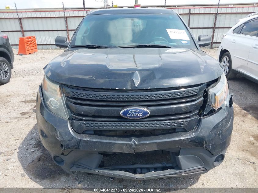 VIN 1FM5K8AR9DGB71396 2013 Ford Utility Police Inte... no.12