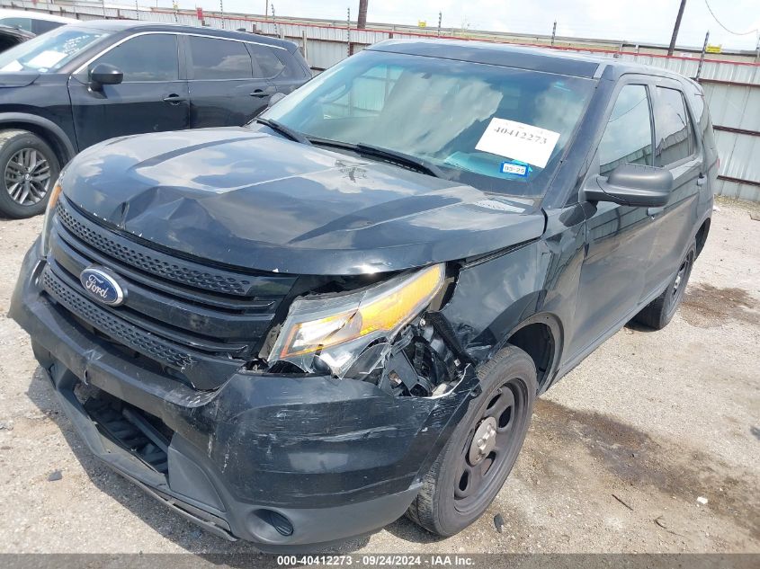 VIN 1FM5K8AR9DGB71396 2013 Ford Utility Police Inte... no.2