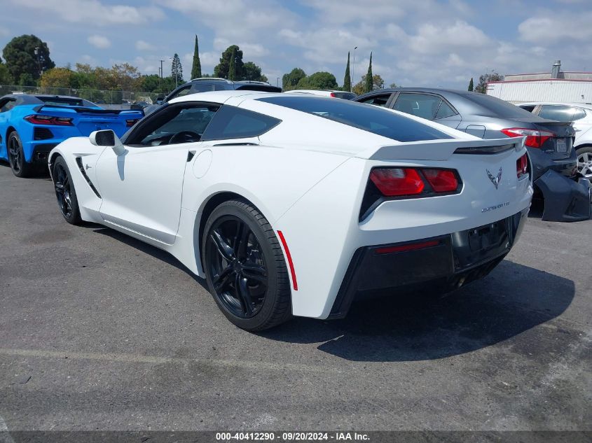 2017 Chevrolet Corvette Stingray VIN: 1G1YB2D74H5114932 Lot: 40412290