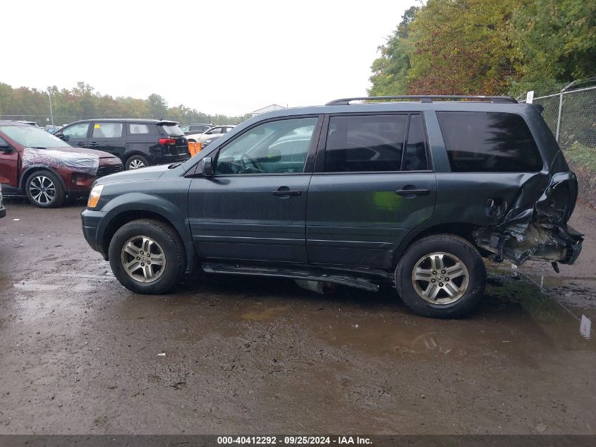 5FNYF18575B066478 2005 Honda Pilot Ex-L