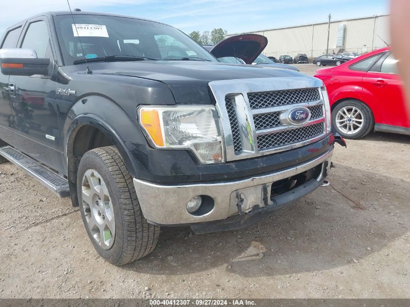 2011 Ford F-150 Lariat VIN: 1FTFW1ET3BFC15177 Lot: 40412307