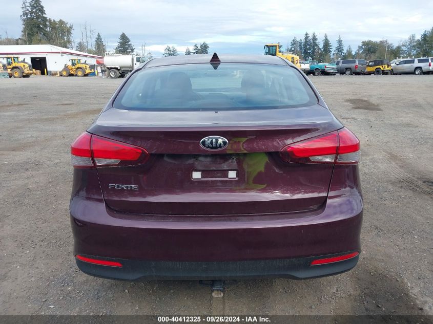 2018 Kia Forte Lx VIN: 3KPFL4A77JE209460 Lot: 40412325