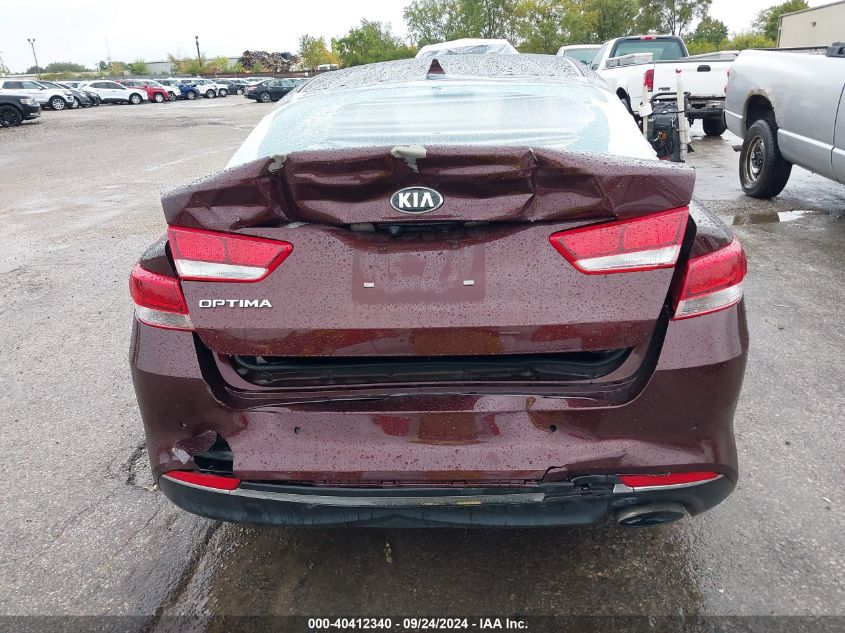 2018 Kia Optima Lx/S VIN: 5XXGT4L33JG266843 Lot: 40412340