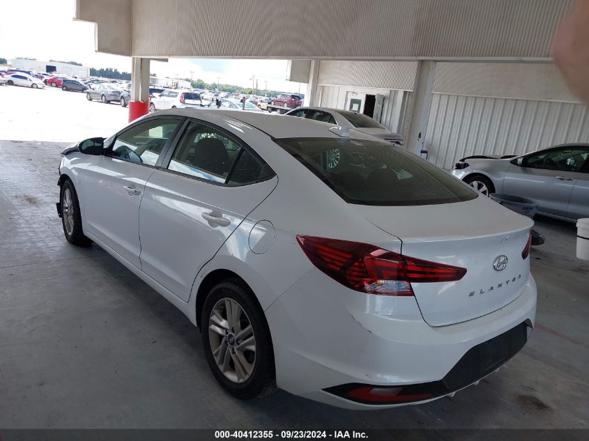 2020 Hyundai Elantra Sel VIN: 5NPD84LF1LH545245 Lot: 40412355