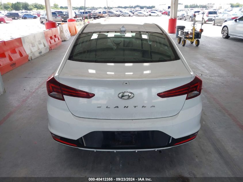 2020 Hyundai Elantra Sel VIN: 5NPD84LF1LH545245 Lot: 40412355