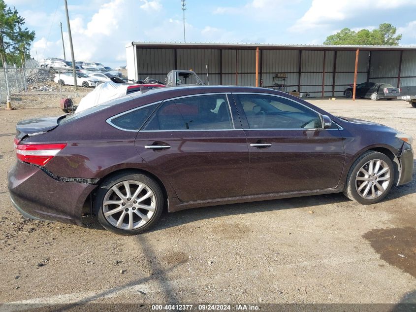 2013 Toyota Avalon Limited VIN: 4T1BK1EB5DU007989 Lot: 40412377