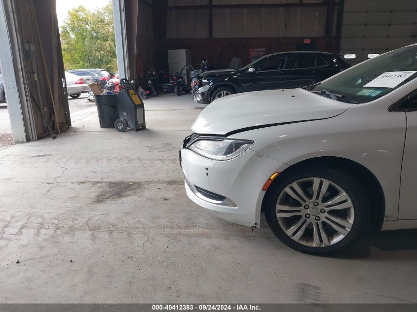 2015 Chrysler 200 Limited VIN: 1C3CCCABXFN582422 Lot: 40412383