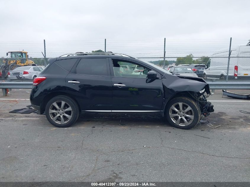 JN8AZ1MW2DW312441 2013 Nissan Murano Le