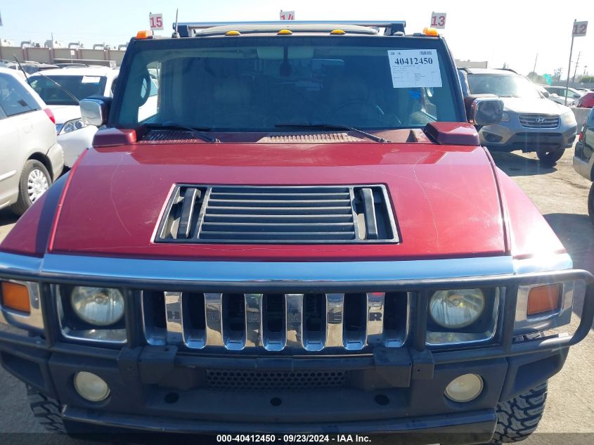 2003 Hummer H2 VIN: 5GRGN23U03H113333 Lot: 40412450