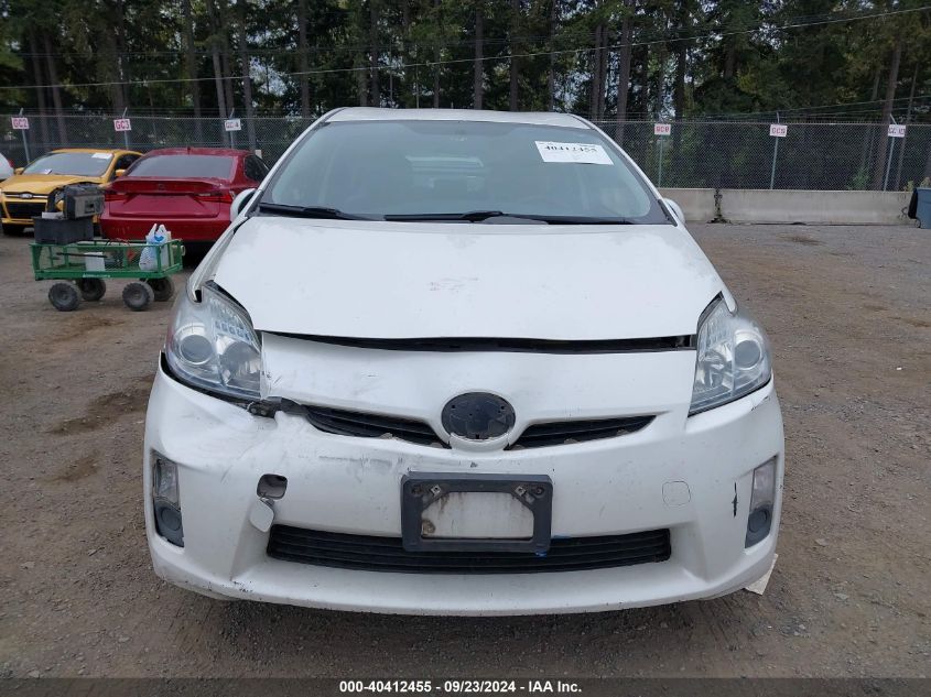 2011 Toyota Prius Two VIN: JTDKN3DU2B5350972 Lot: 40412455