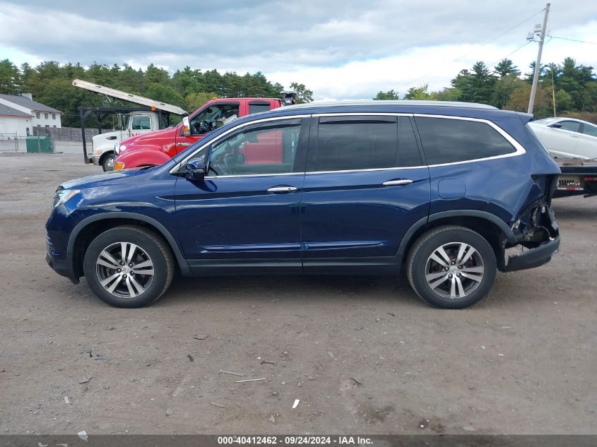 5FNYF6H93GB018124 2016 Honda Pilot Touring