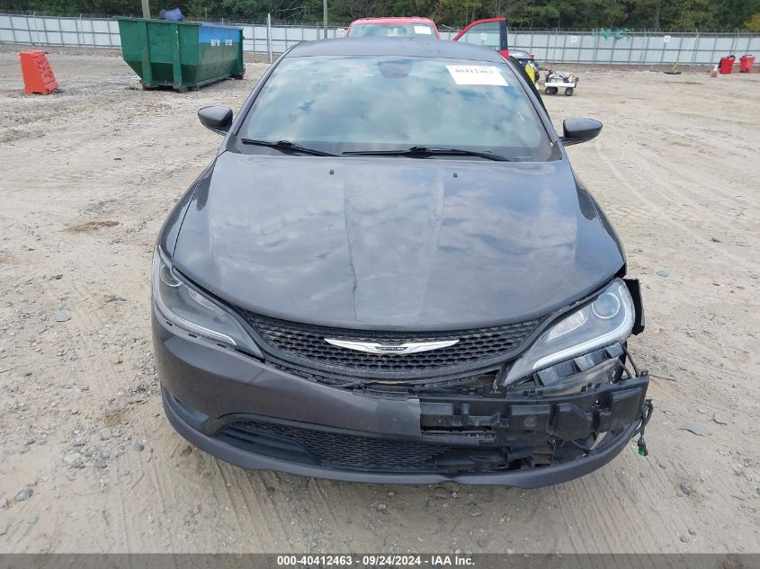 2015 Chrysler 200 S VIN: 1C3CCCBB3FN565797 Lot: 40412463