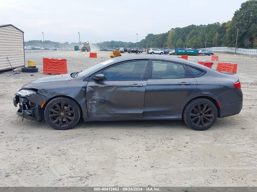 2015 Chrysler 200 S VIN: 1C3CCCBB3FN565797 Lot: 40412463