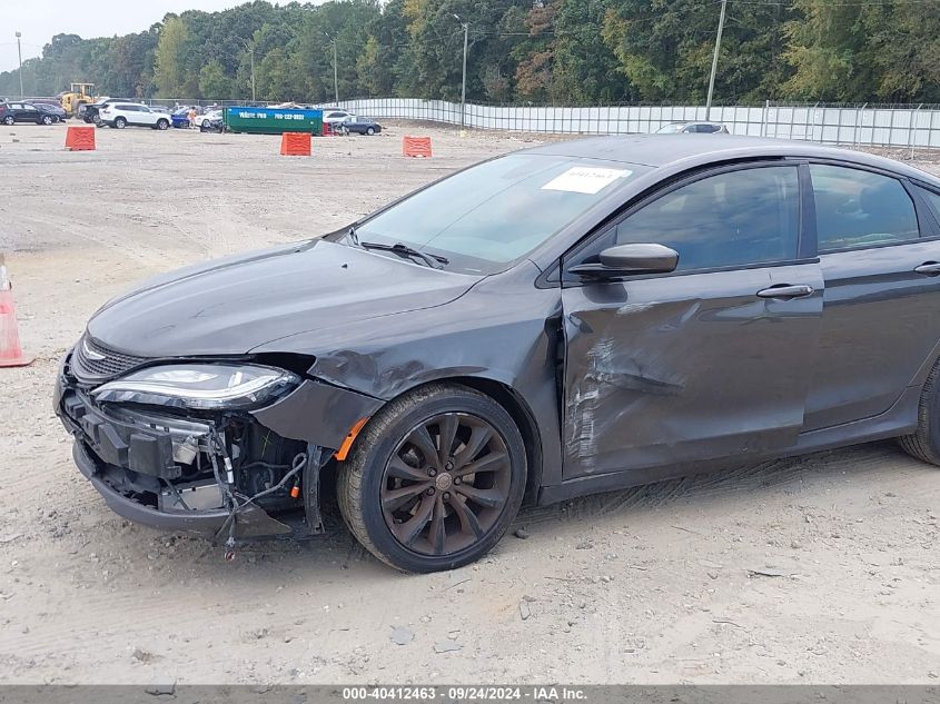 2015 Chrysler 200 S VIN: 1C3CCCBB3FN565797 Lot: 40412463