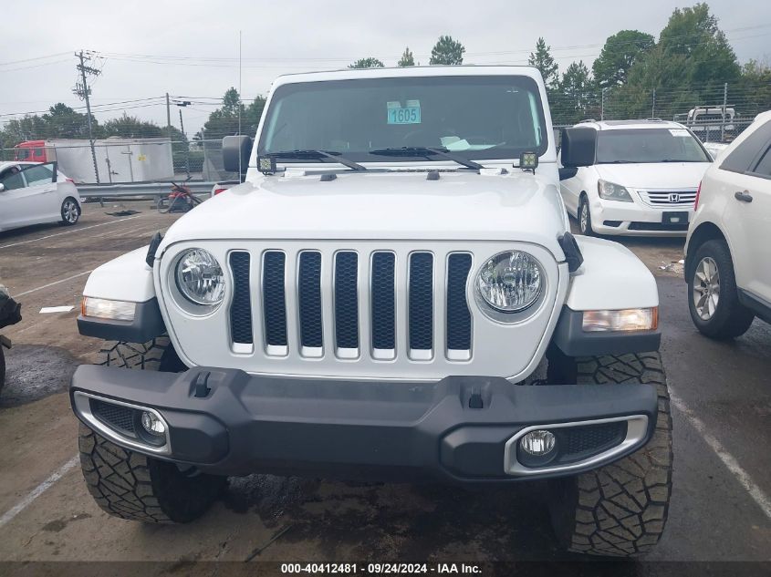 2019 Jeep Wrangler Unlimited Sahara 4X4 VIN: 1C4HJXEG1KW571768 Lot: 40412481