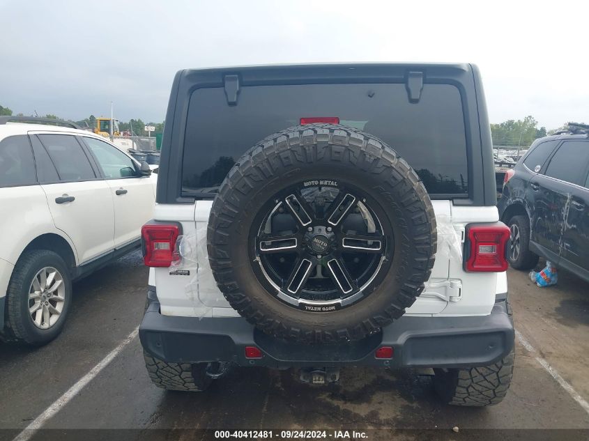 2019 Jeep Wrangler Unlimited Sahara 4X4 VIN: 1C4HJXEG1KW571768 Lot: 40412481