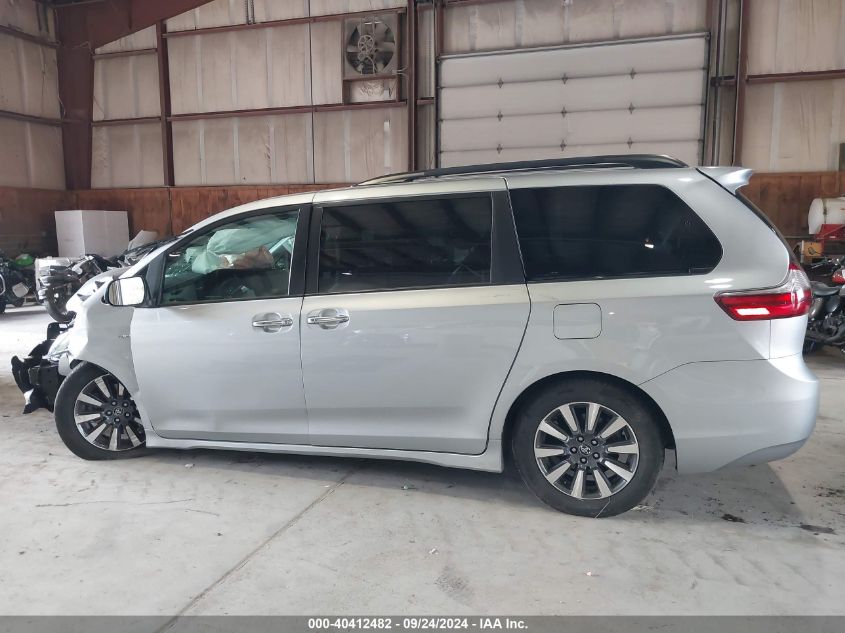 2020 Toyota Sienna Xle VIN: 5TDDZ3DC3LS239539 Lot: 40412482