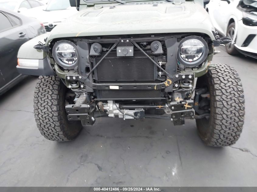 2021 Jeep Wrangler Unlimited Rubicon 4X4 VIN: 1C4HJXFG8MW536744 Lot: 40412486