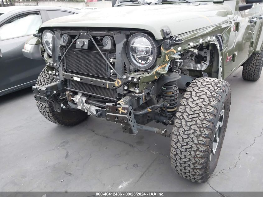 2021 Jeep Wrangler Unlimited Rubicon 4X4 VIN: 1C4HJXFG8MW536744 Lot: 40412486